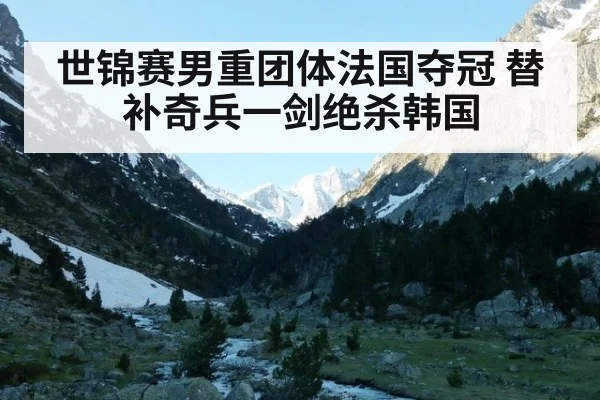 世锦赛男重团体法国夺冠 替补奇兵一剑绝杀韩国